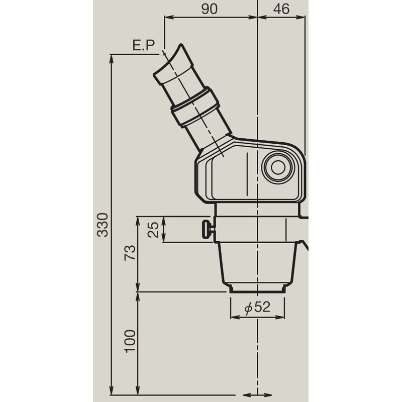 Nikon Zoom-Stereomikroskop SMZ460, bino, 0.7x-3x, 60°, FN21, W.D.100mm, Auf- u. Durchlicht, LED
