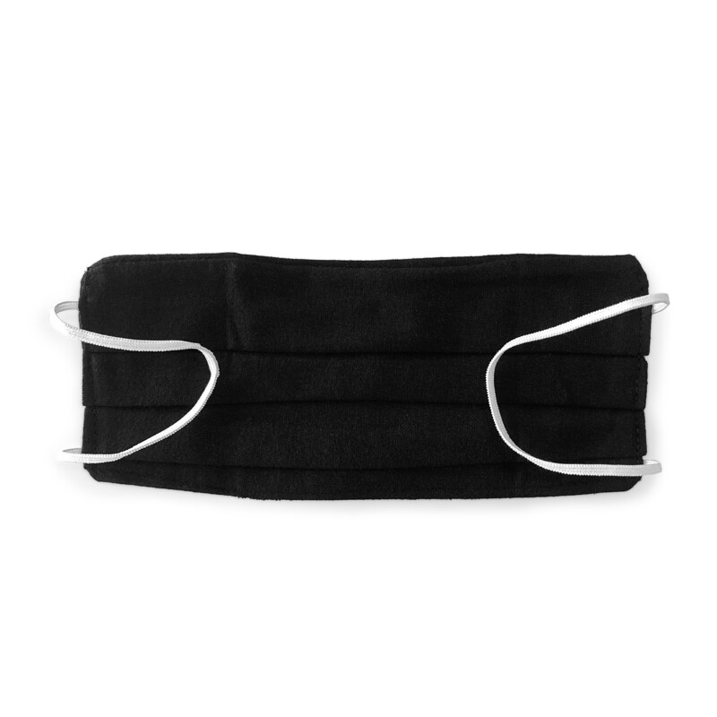 Masketo Masque en coton, noir, 5 pièces