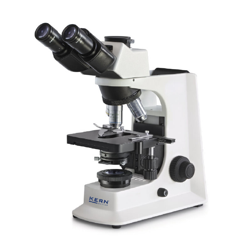 Microscope Kern OBL 145, bino, PH, WF10x/20, Inf, E-Plan, 40x-1000x, HAL 20W