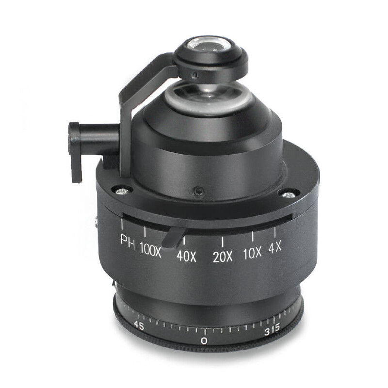 Microscope Kern OPM 181, POL, trino, Inf plan, 40x-400x, diaphragme, HAL, 20W