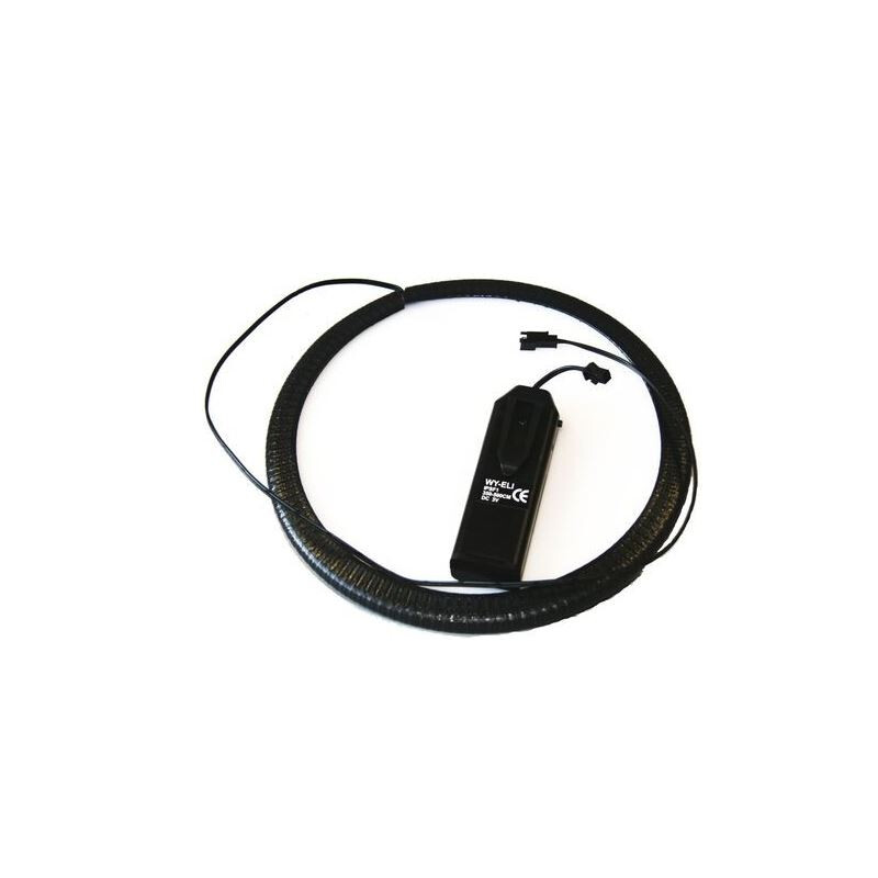 Masque Flatfield Gerd Neumann jr. Aurora 100 mm avec convertisseur pour 2x Batteries AA