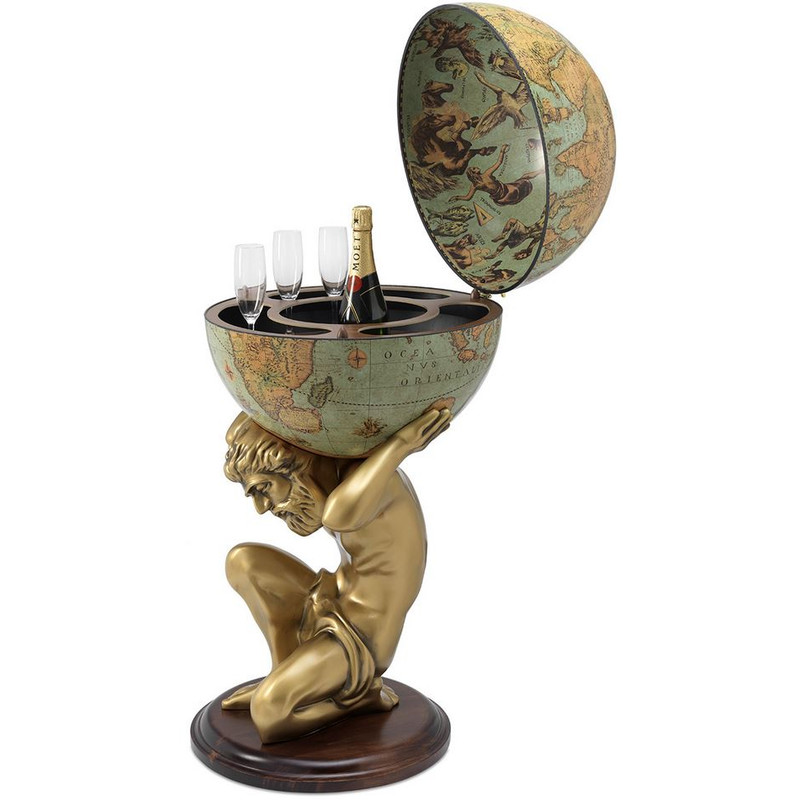 Globe de bar Zoffoli living Atlas Laguna 50cm
