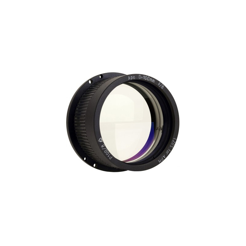 APM AP 100/800 ED Lentilles Triplet dans le support