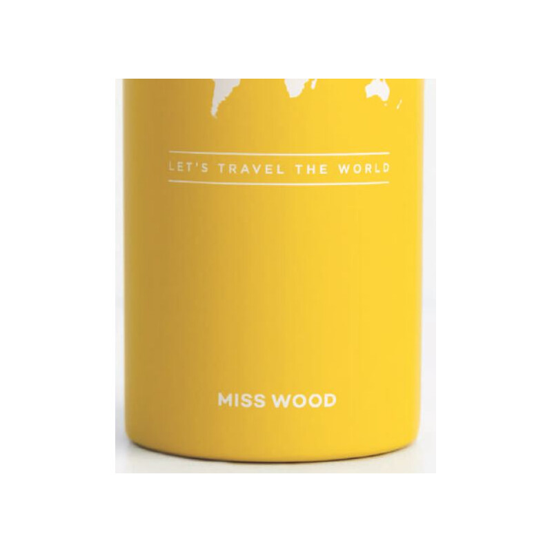 Miss Wood Bottle Yellow