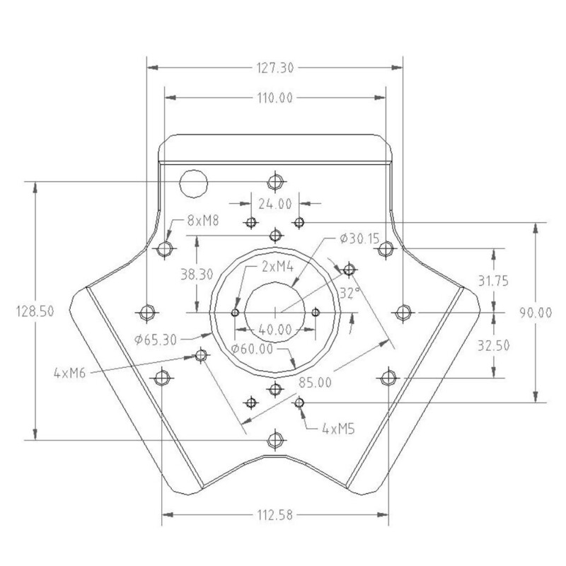 Avalon Stativ T-Pod 130 red