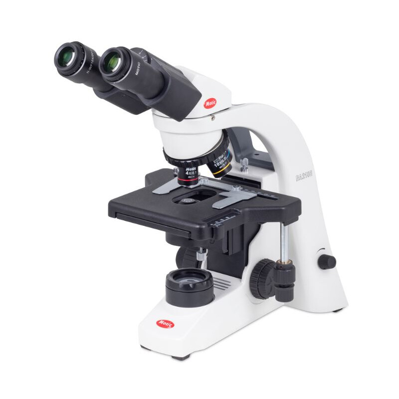 Microscope Motic BA210E bino, infinity, EC- plan, achro, 40x-1000x Hal