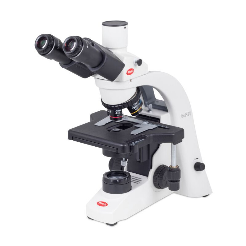 Microscope Motic BA210 trino, infinity, plan EC, achro, 40x-1000x, LED