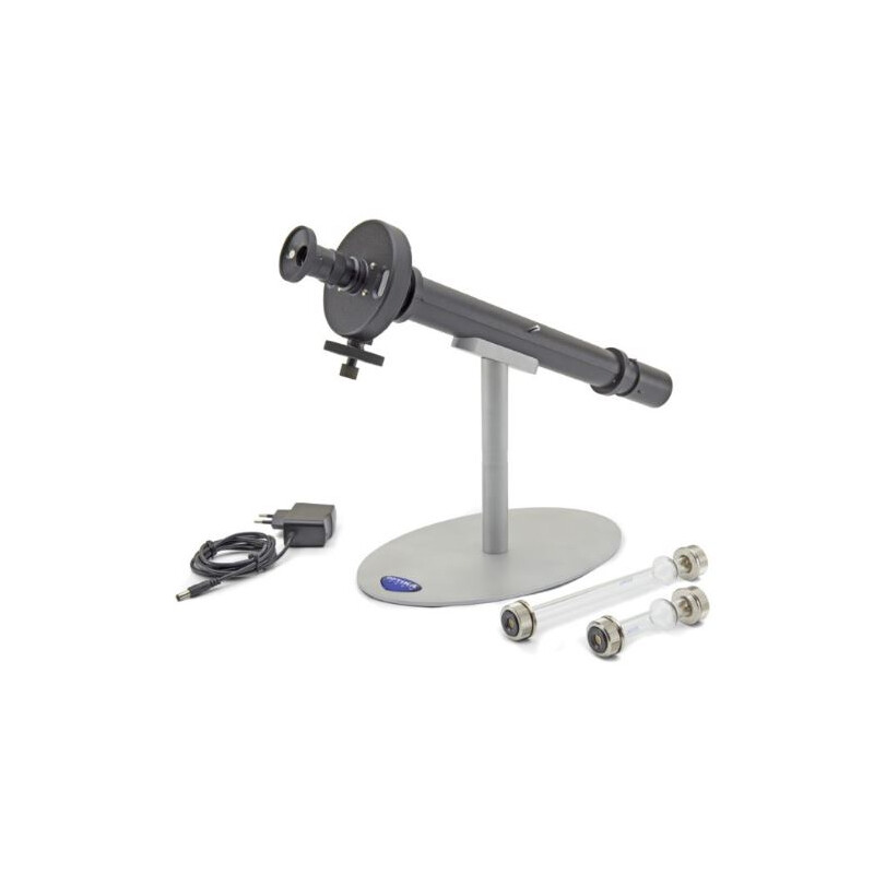 Optika Polarimètre à disque de table POL-X, LED, 4x, tube 100 mm + 200 mm