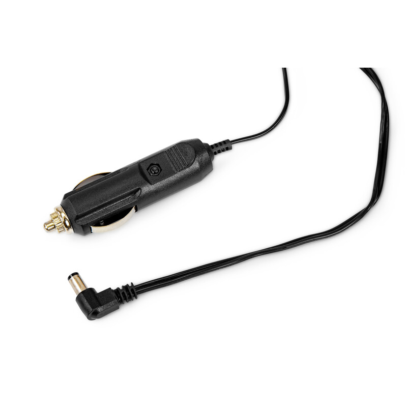 Omegon 12V Autobatterie Kabel (7m) für Kfz Zigarettenanzünderbuchse  5.5x2.5mm für Meade Teleskope