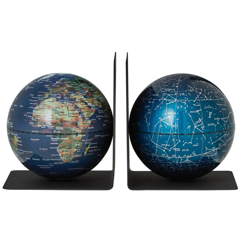 TROIKA Globus BookGlobe Earth Galaxy 13 cm