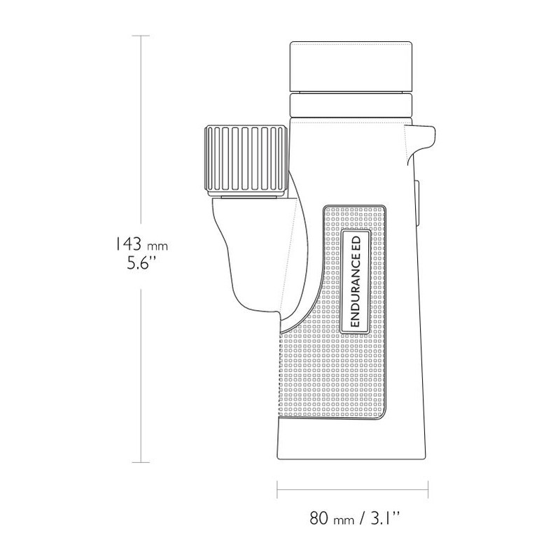 HAWKE Monokular Endurance ED 10x42 Mono