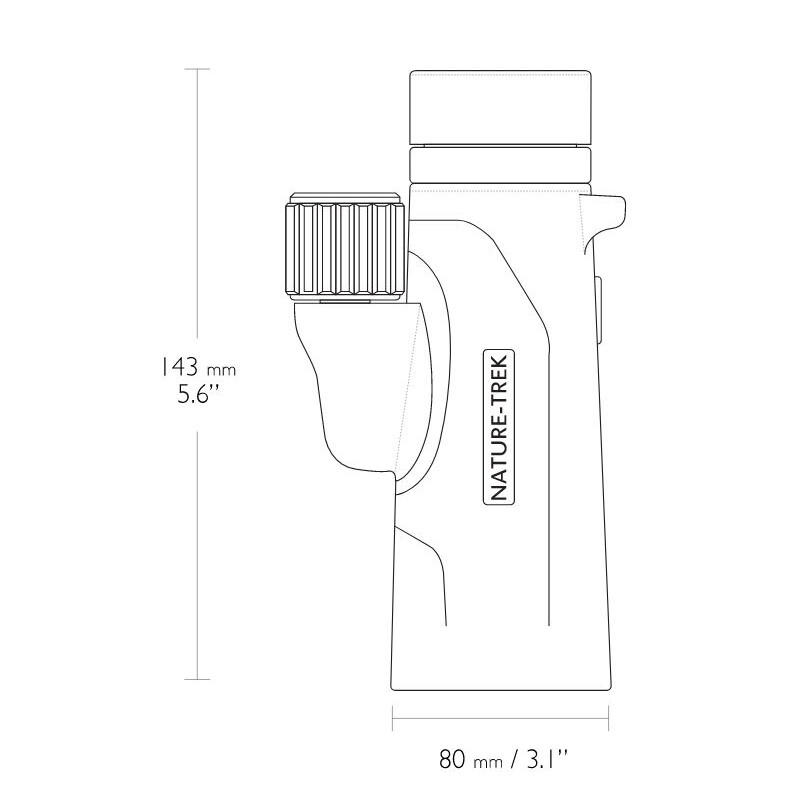 Monoculaire HAWKE Nature-Trek 8x42 Mono