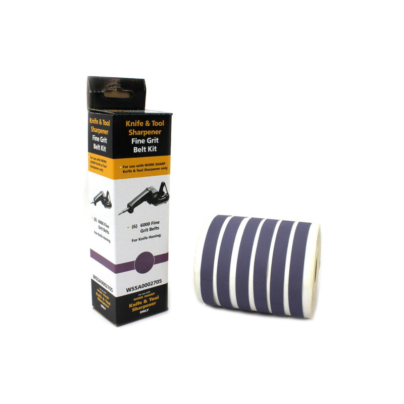Work Sharp Assortiment de bandes d'affûtage 6000