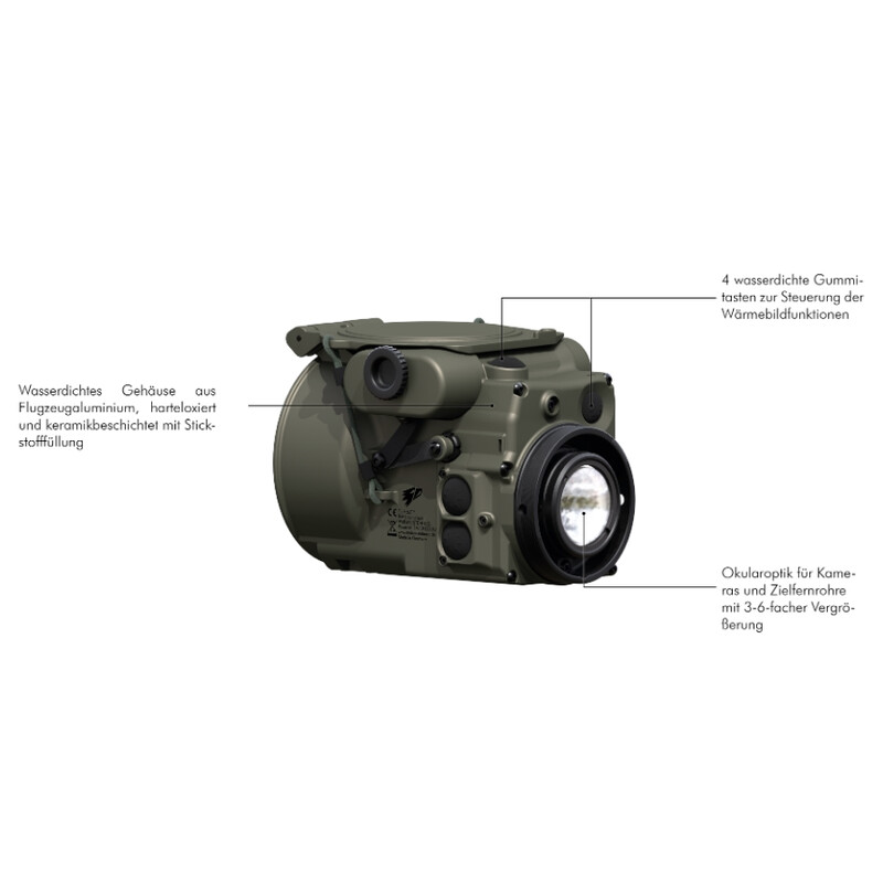 Caméra à imagerie thermique Andres Industries AG TigIR-6Z+