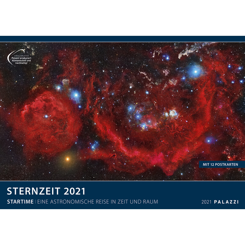 Calendrier Palazzi Verlag Sternzeit 2021