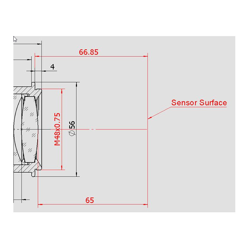 TS Optics Correcteur de coma 0,73x 2"