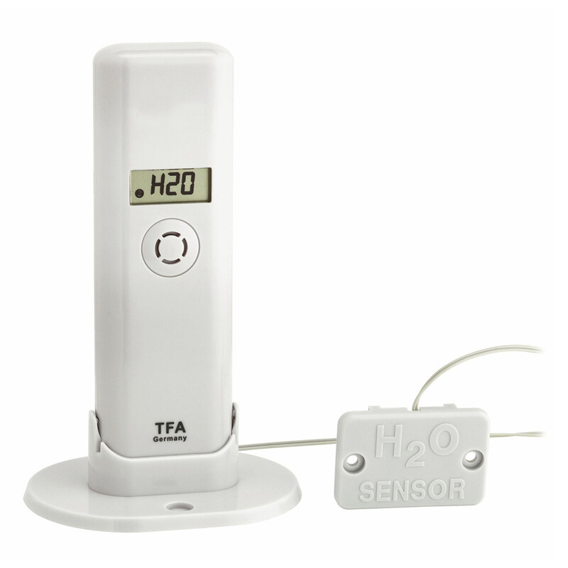 TFA Émetteur thermo-hygro avec détecteur d'eau WEATHERHUB