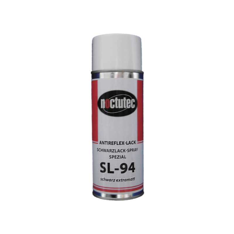 noctutec Antireflex-Laque SL-94 noir extra mat, bombe aérosol de 400 ml