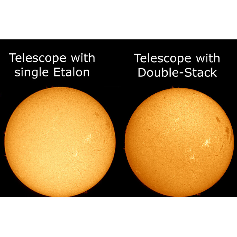 Lunt Solar Systems Filtre double couche DSII pour les télescopes solaires LS80MT et LS100MT