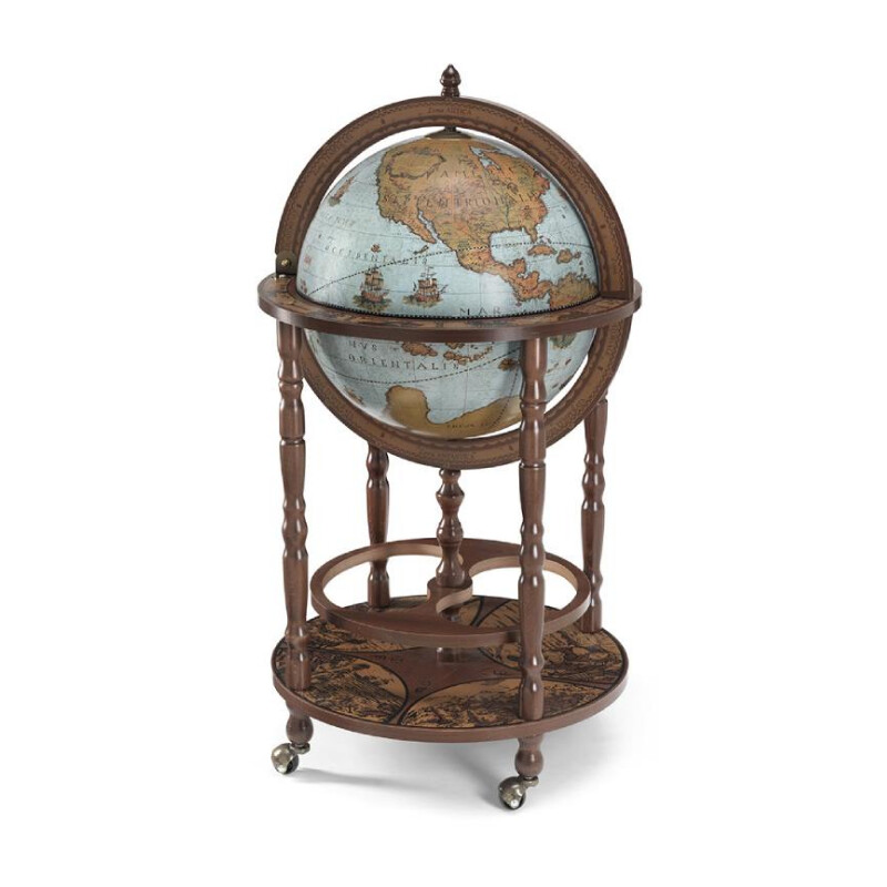 Globe de bar Zoffoli living Minerva Blue Ocean 40cm