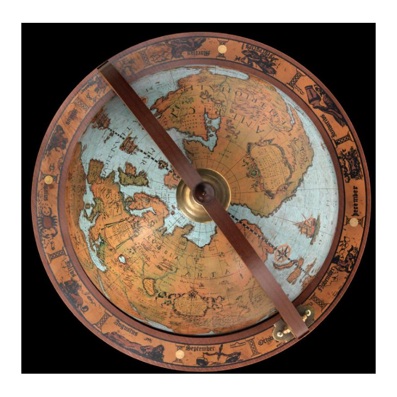 Globe de bar Zoffoli living Minerva Blue Ocean 40cm