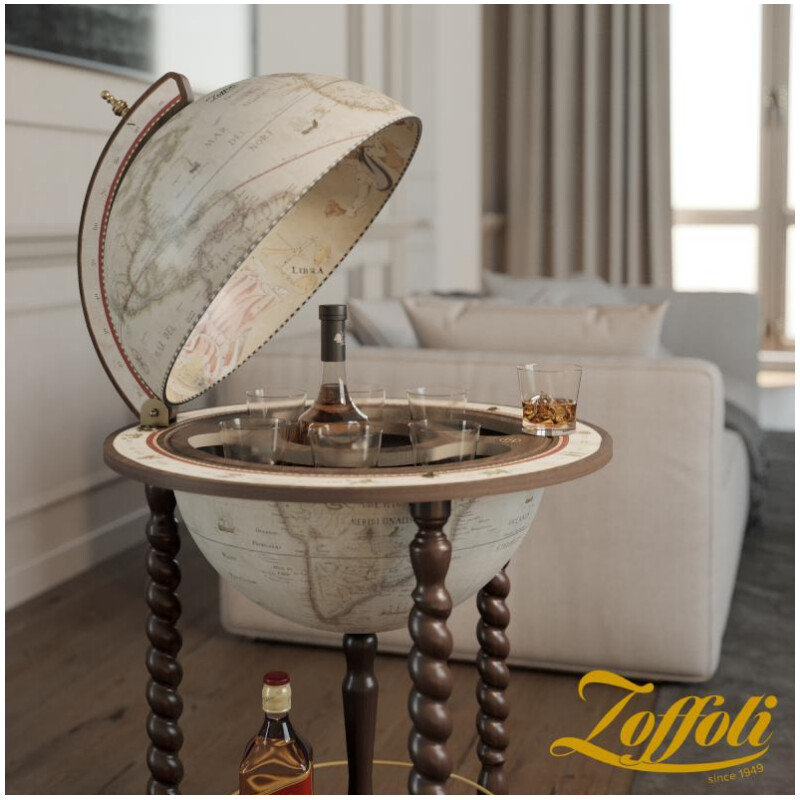 Globe de bar Zoffoli living Explora Old White 40cm