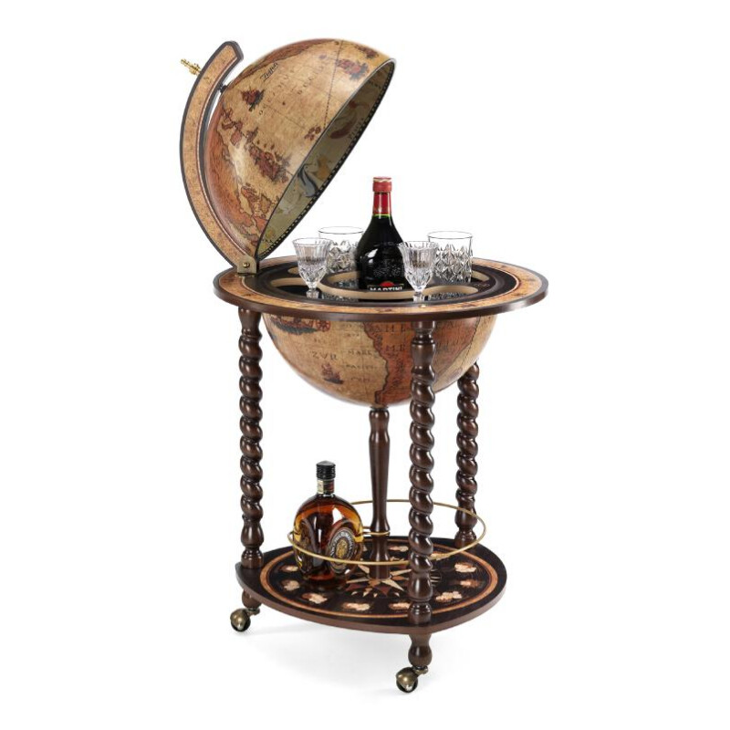 Globe de bar Zoffoli living Explora Honey Brown 40 cm