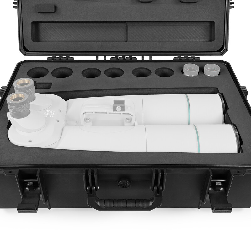 Omegon Jumelles Brightsky ED-APO 30x100 - 90° + valise