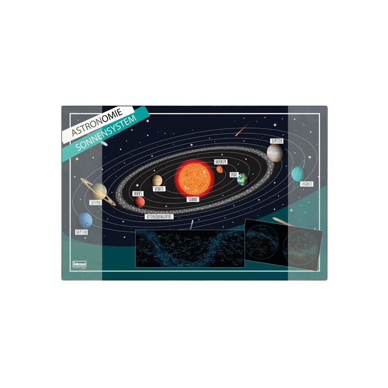 Idena Schreibunterlage Sonnensystem