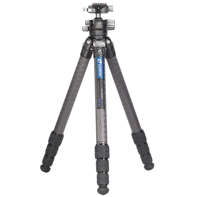 Leofoto Carbon-Dreibeinstativ LS-324C Ranger + Ballhead Panorama LH-40PCL