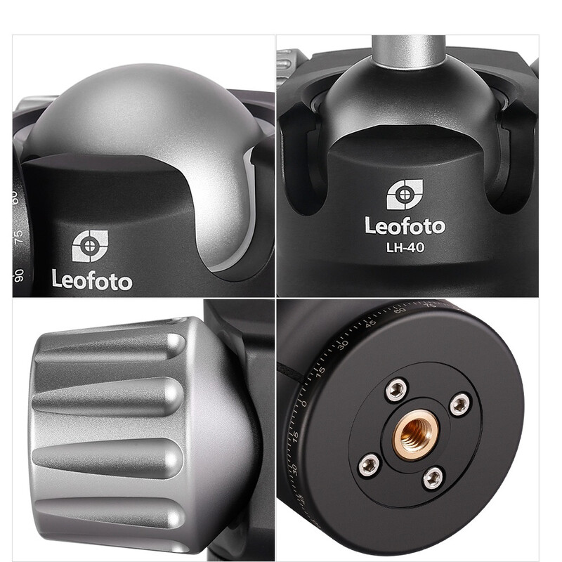 Leofoto Carbon-Dreibeinstativ LS-323C Ranger + Ballhead LH-40