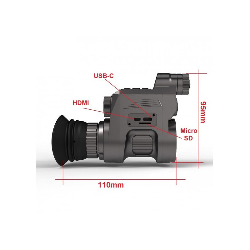 Sytong Nachtsichtgerät HT-66-16mm/850nm/45mm Eyepiece German Edition