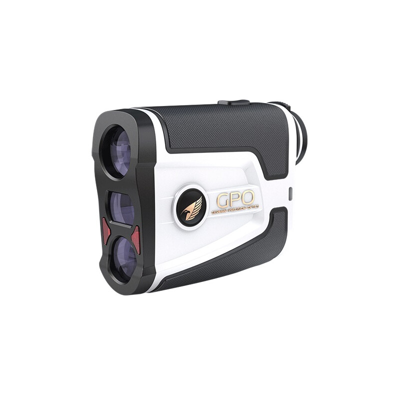 GPO Entfernungsmesser Golf Laser Rangefinder Flagmaster 1800 weiß