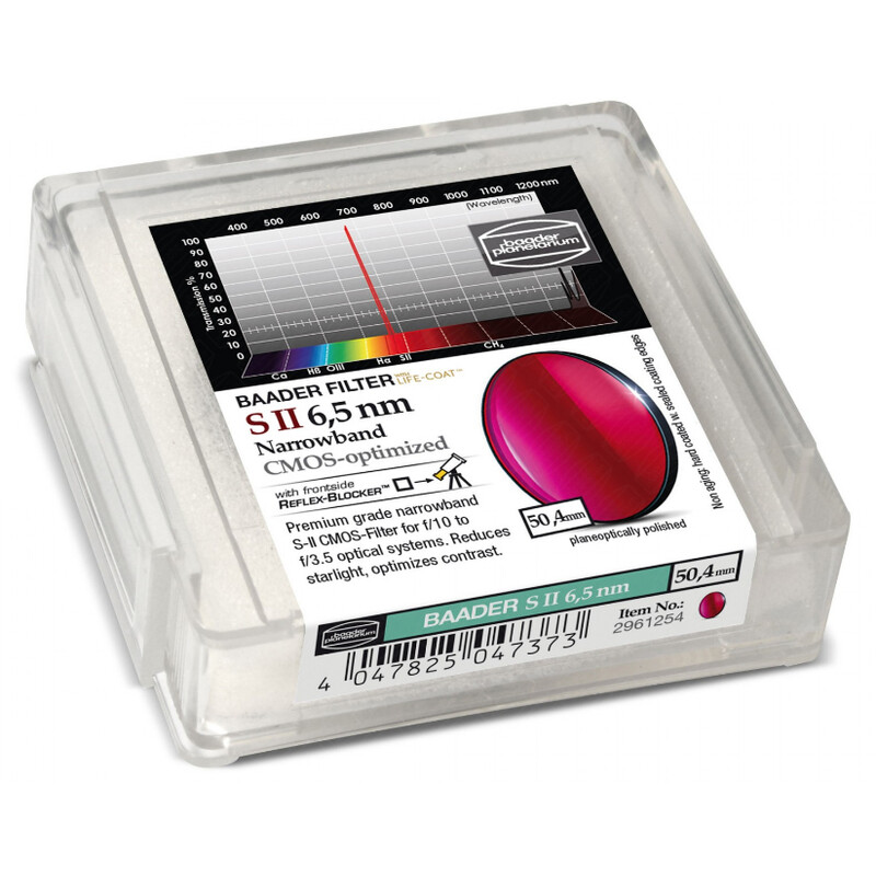 Filtre Baader SII CMOS Narrowband 50,4mm