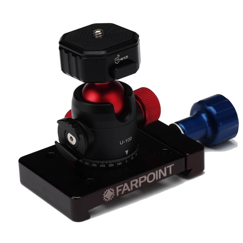 Farpoint Kamerahalterung FDA Kugelkopf mit Prismenklemme