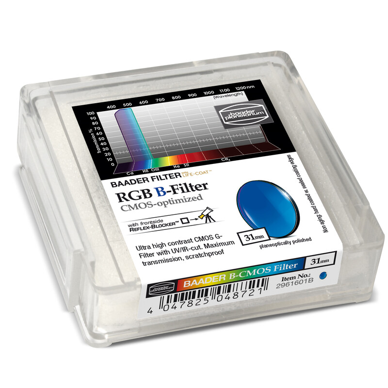 Baader Filter RGB-B CMOS 31mm