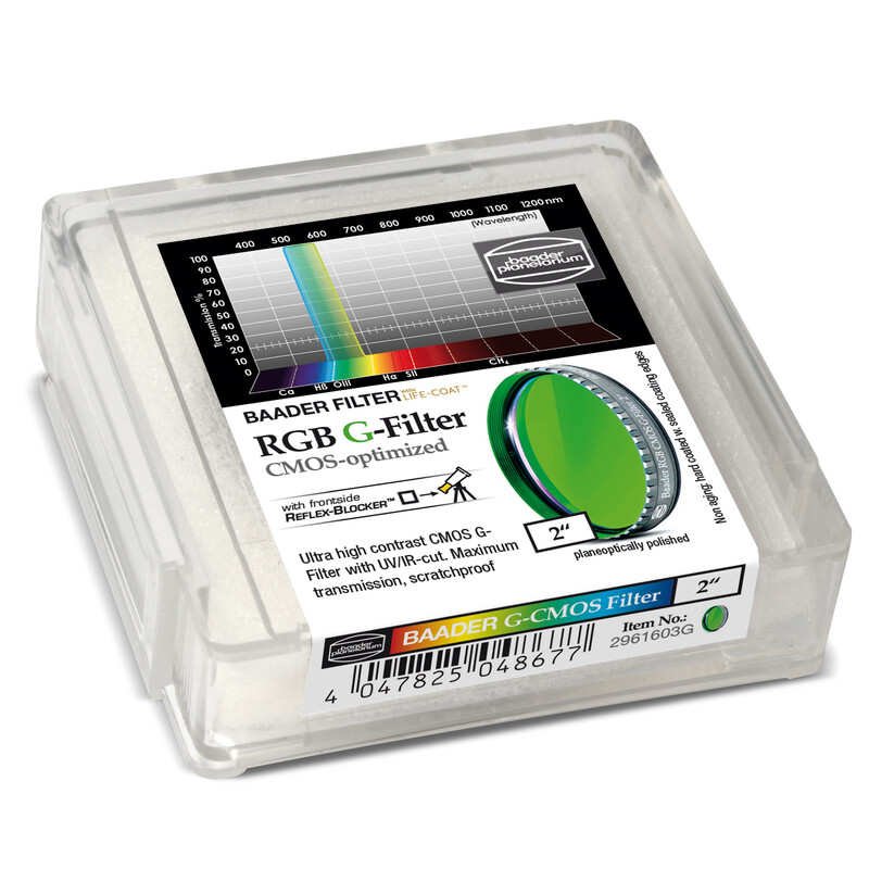 Filtre Baader RGB-G CMOS 2"