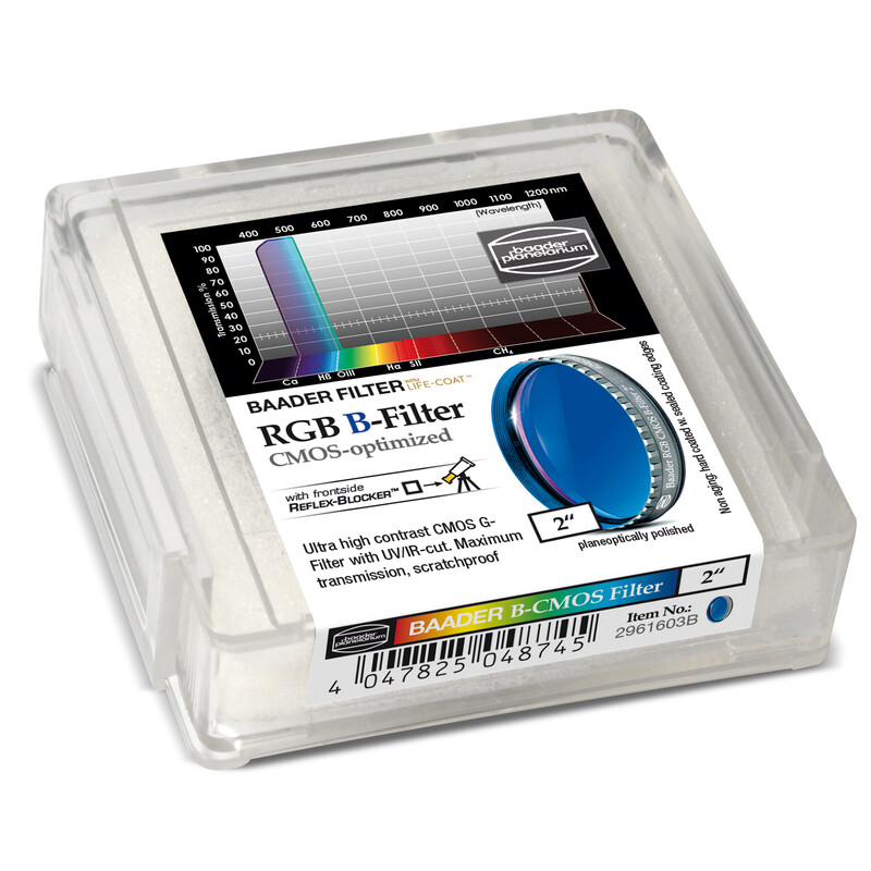 Filtre Baader RGB-B CMOS 2"
