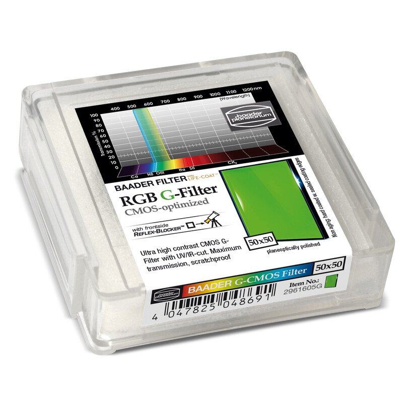 Filtre Baader RGB-G CMOS 50x50mm