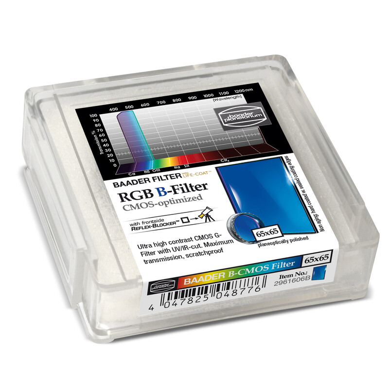 Baader Filter RGB-B CMOS 65x65mm