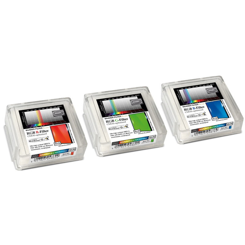 Filtre Baader RGB CMOS 50x50mm