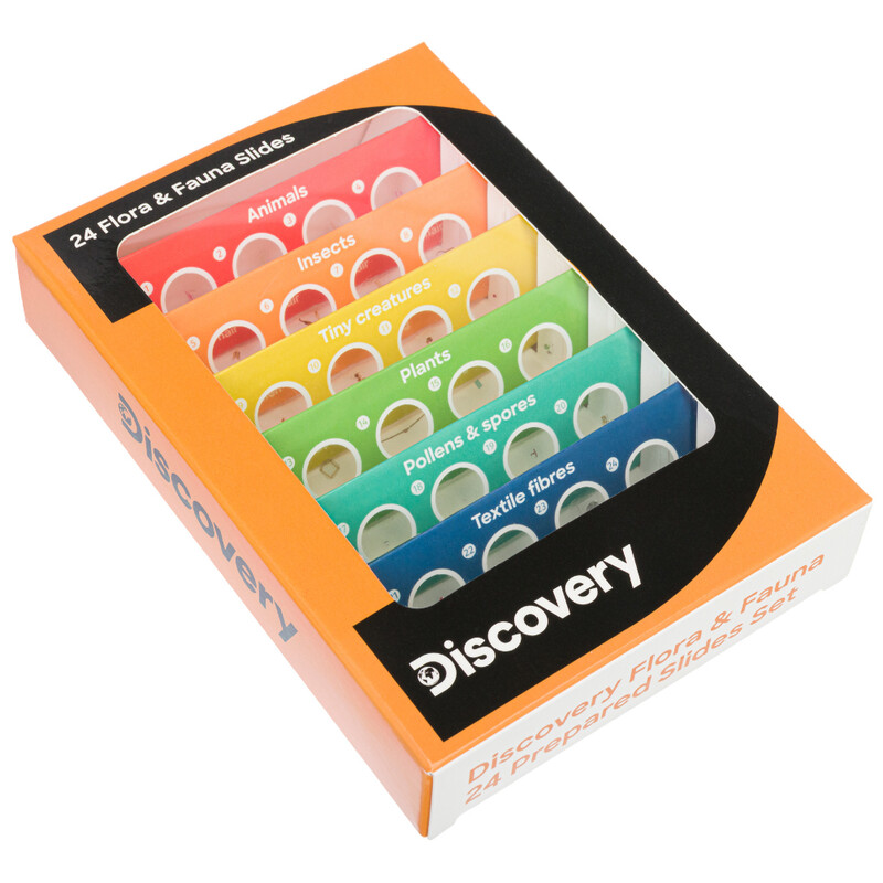 Discovery Kit de Lames préparées Flora/Fauna 24