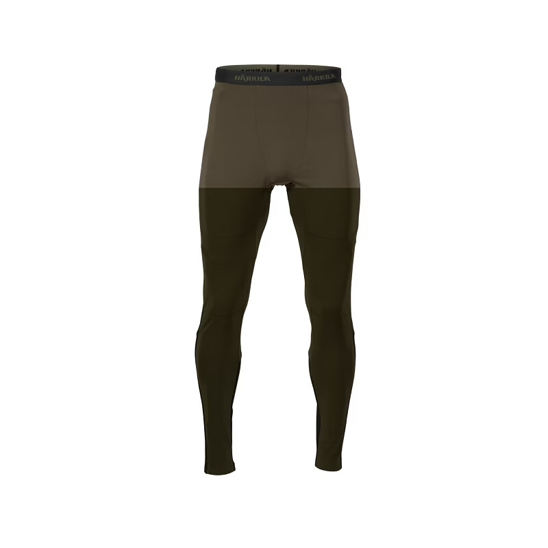 Härkila Caleçon chauffant , vert saule/noir, taille XL
