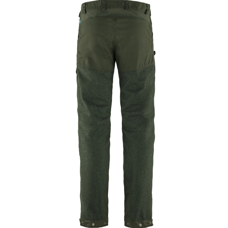 Fjällräven Pantalon en laine Värmland M, 662 Deep Forest, taille 48