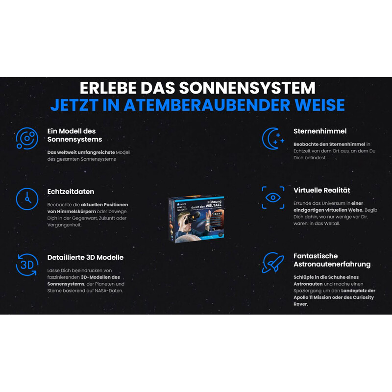 solarsystemscope Software Führung durch das Weltall 5 in 1