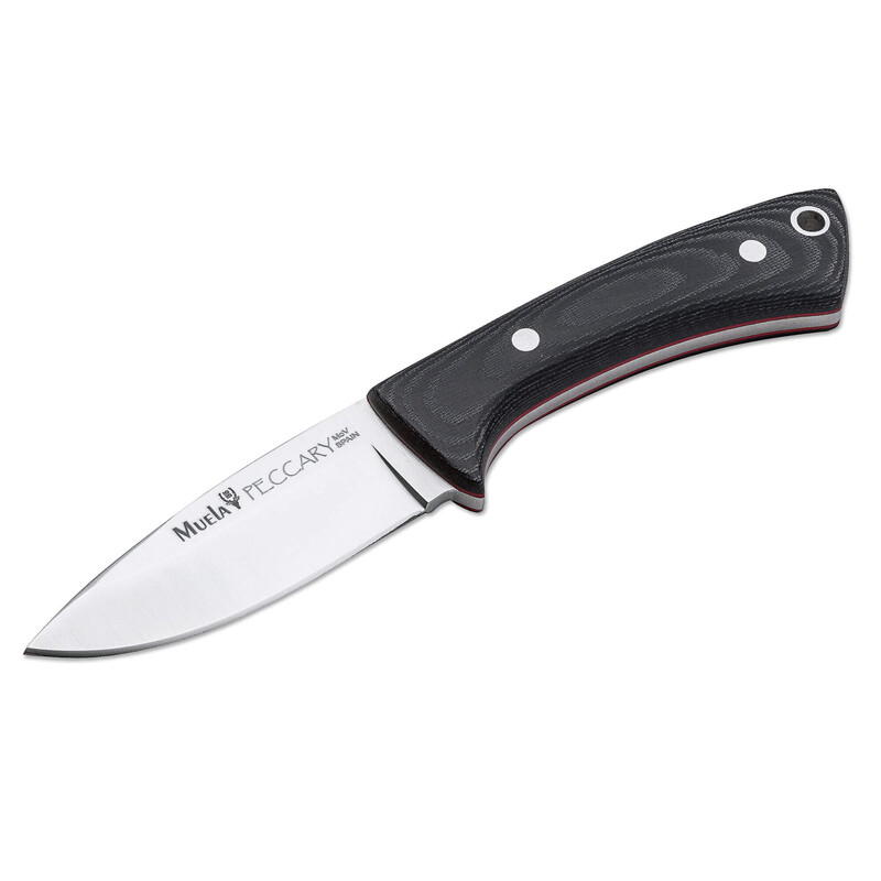 Muela Messer Peccary Black