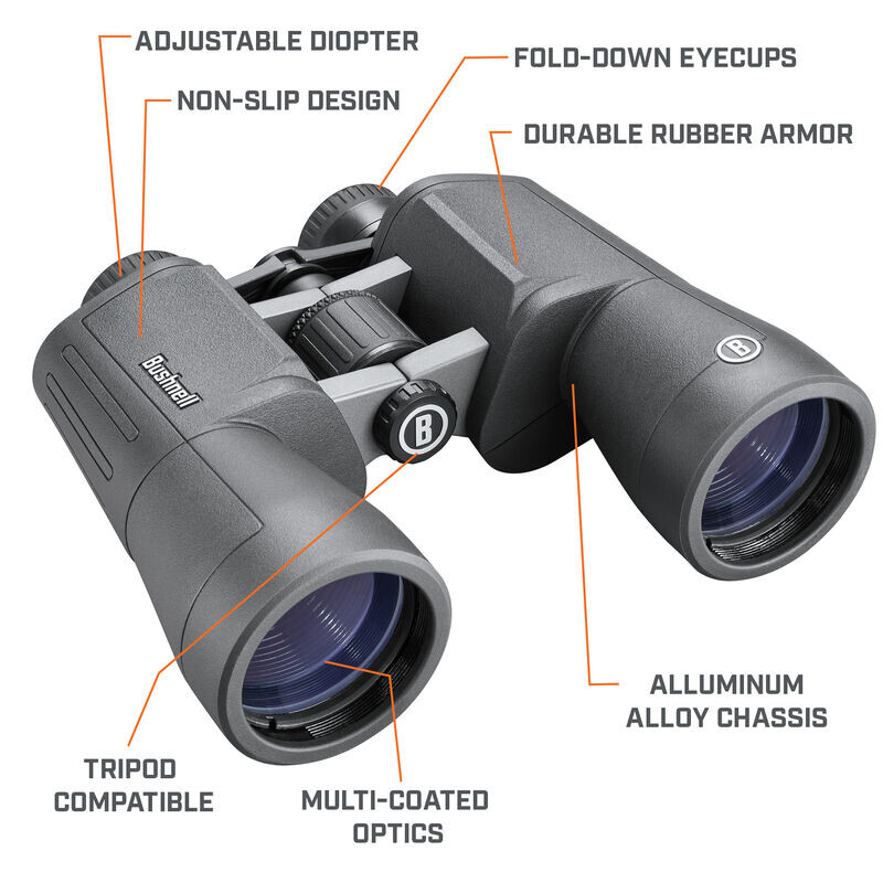 Jumelles Bushnell Powerview 2.0 20x50 Aluminium, MC