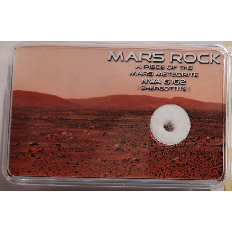 Météorites SR-Meteorites Véritable météorite martienne NWA 6162 0,007 - 0,014 gramme