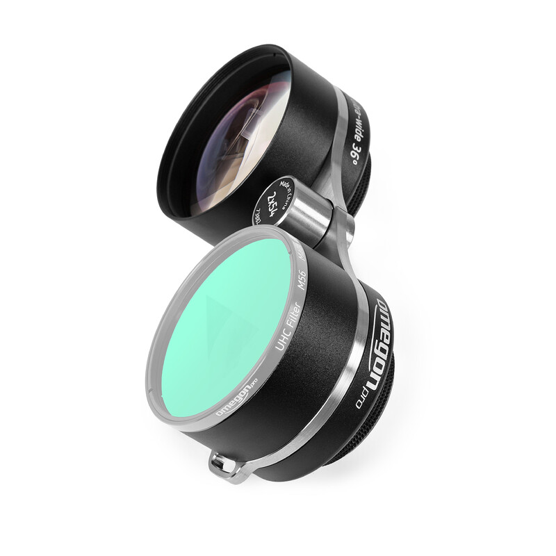 Omegon Jumelles 2x54 pour l'observation du champ stellaire + UHC