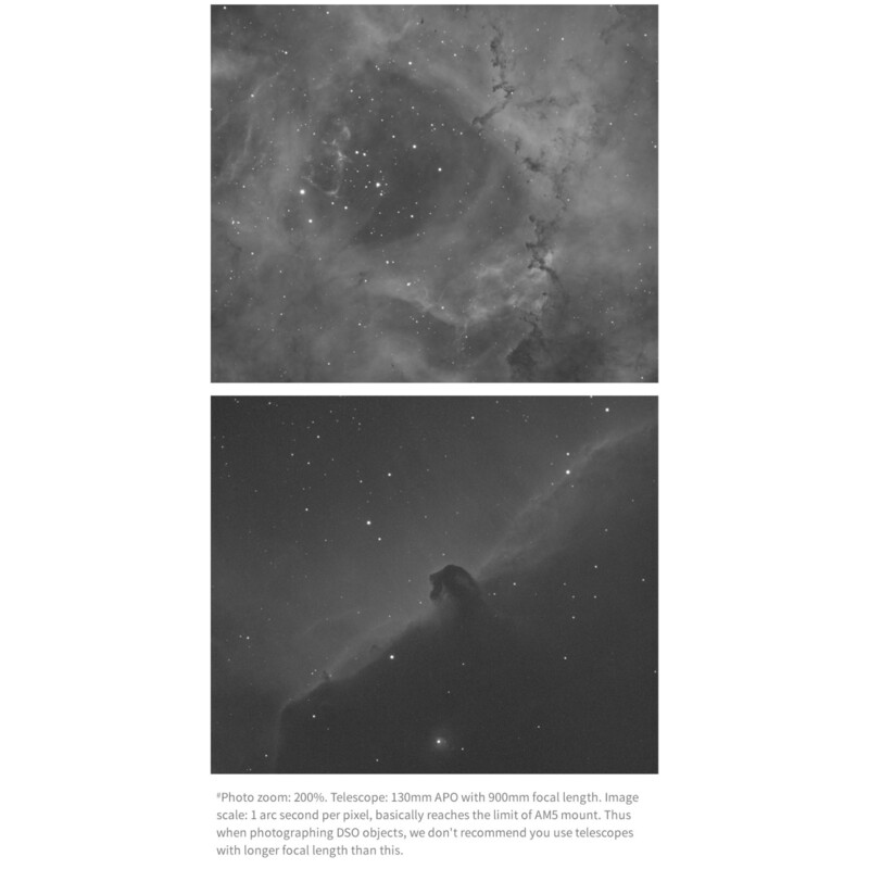 ZWO Monture équatoriale harmonique AM5 + tripode en Carbon